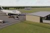 Chennault International Airport cargo facility rendering