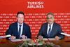 Atlas Air's Michael Steen (left) and Turkish Airlines' Ahmet Bolat