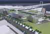 Artist's impression of the first phase of HKIA Dongguan Logistics Park