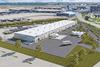 Rendering of air cargo facility at Philadelphia International Airport Photo Philadelphia International Airport