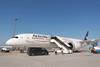 AeroMexico Flight at Frankfurt Airport