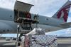 salmon shipment Photo Qatar Airways Cargo