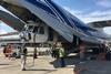 Mi-8 helicopter being loaded on a Volga-Dnepr IL-76