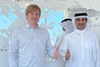 (L) Vitaly Smilianets, Awery Aviation Software and Abdulnasser AlSaei, Sky Bridge Cargo. Source: Awery