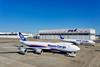 All Nippon Airways and Nippon Cargo Airlines freighters