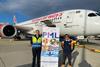 PML charter with kenya airways