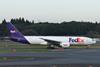 FedEx B777F Chiba, Japan - October 29, 2021:FedEx Boeing B777-FHT (N842FD) freighter.