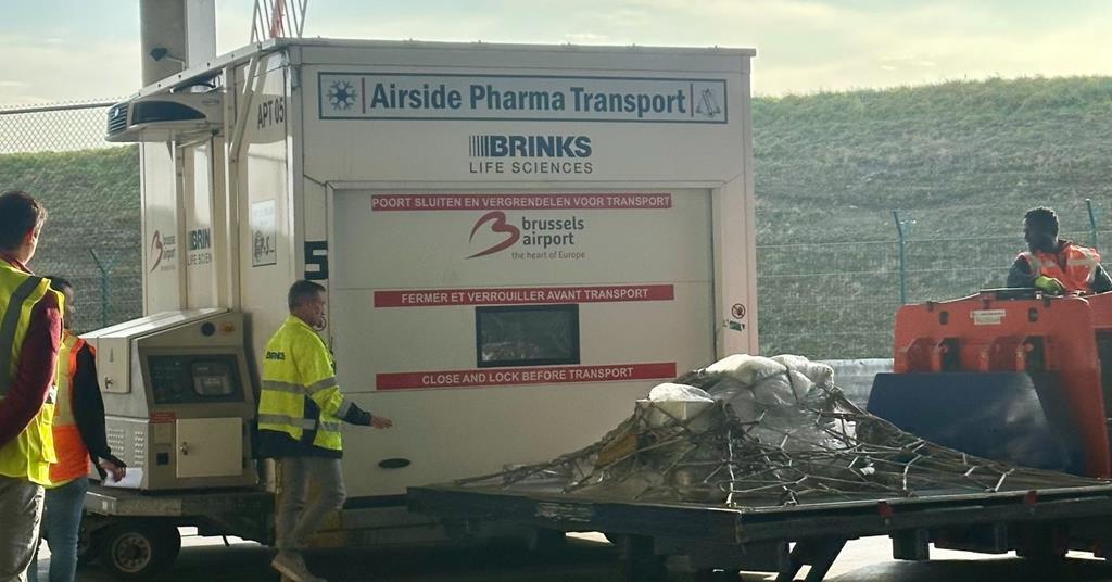 Brussels Airport trials precision therapy logistics with transatlantic test shipments
