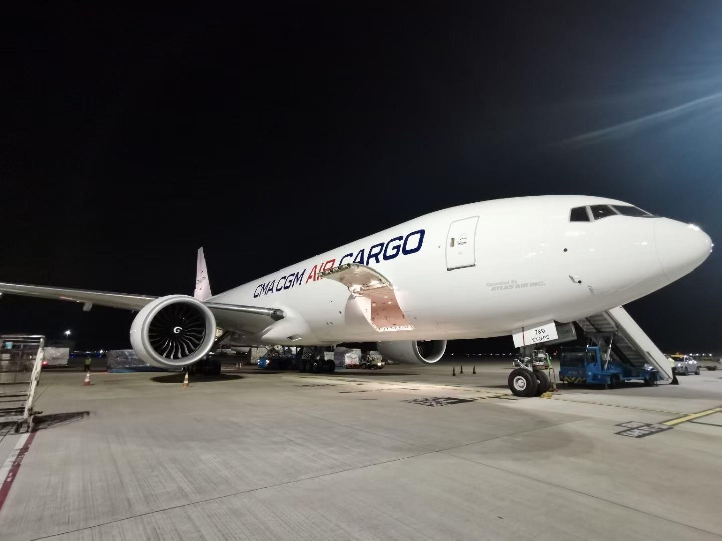 CMA CGM Air Cargo launches transpacific route with latest