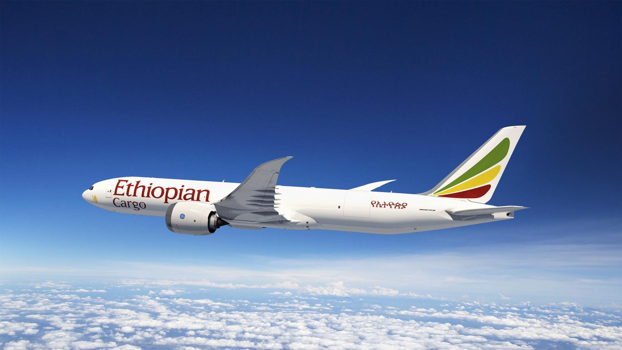 エチオピア航空カーゴ 777F ET-AWE 1/400 JC Wings XX40085C Boeing 777-200F Ethiopian Cargo 