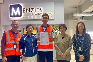 Menzies Aviation Macau IATA CEIV Lib batt