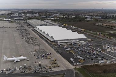 Amazon Air hub at Leipzig Photo Amazon