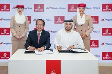 Emirates signs agreement with Philippines Airlines