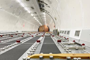 freighter interior Photo Lufthansa Cargo