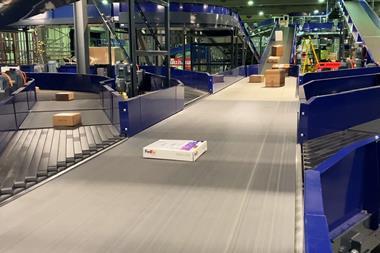 FedEx Stansted Sorting tech