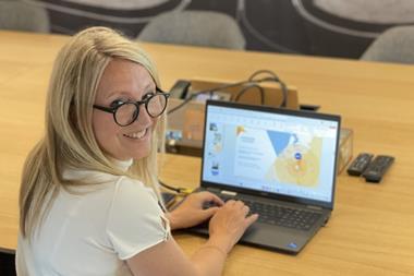 Pascale De Mieter, Maastricht Airport