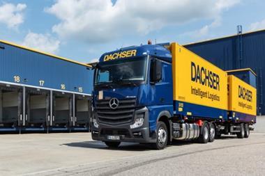 Dachser truck. Photo Dachser