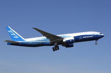 Seven Boeing 777Fs ordered last month