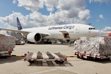 Lufthansa Cargo freighter