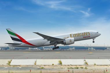 EmiratesSkyCargo freighter