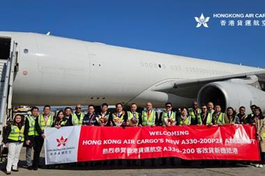 Hong Kong Air Cargo's latest A330 freighter