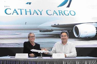 Cathay Cargo and DB Schenker formalise SAF deal