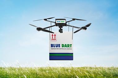 Blue Dart Drone + TCL Box