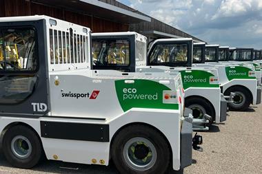 Swissport ground support equipment