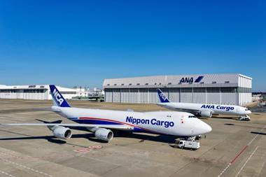 All Nippon Airways and Nippon Cargo Airlines freighters
