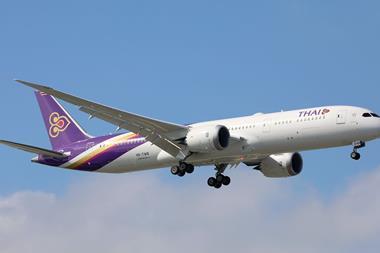 Thai Airways flight