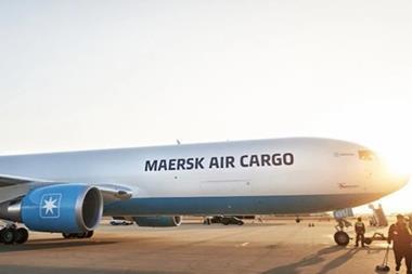 Maersk Air Cargo US China flight Photo Maersk