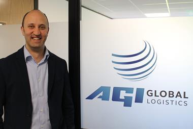 Alex Kelly. Photo AGI Global Logistics