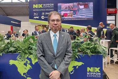 Mr Kakiyama, chief executive, Nippon Express Europe