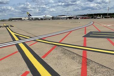 East Midlands Airport apronlines