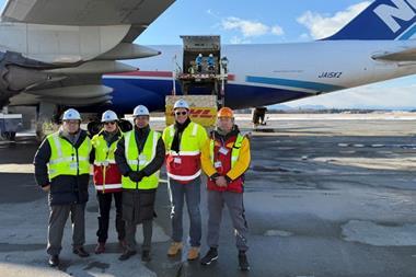 DHL GF Japan and NCA complete semiconductor flights