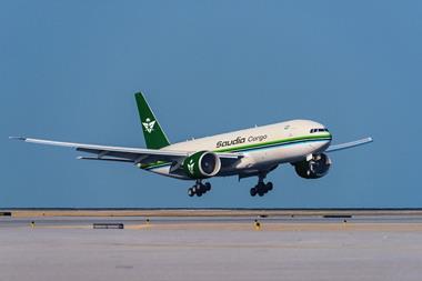 Saudia Cargo freighter