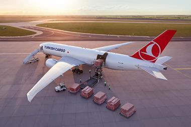 Turkish Cargo aircraft