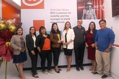 Gebrüder Weiss' Manila team