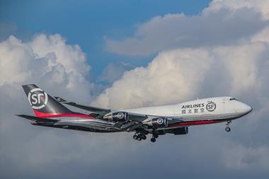 SF Airlines B747-400F freighter. Photo: WFS