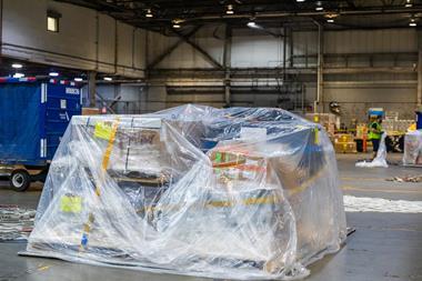 BioNatur biodegradable plastic, American Airlines Cargo