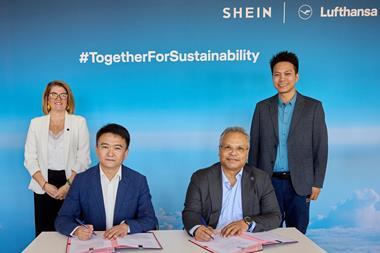 Lufthansa and Shein partner on SAF