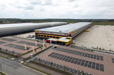 DHL eCommerce facility in Coventry