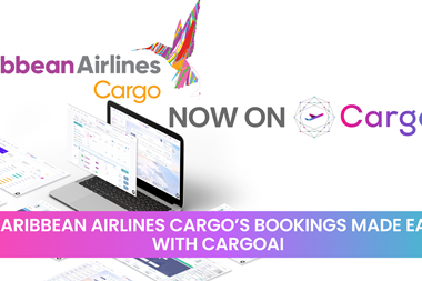 Caribbean Airlines Cargo goes live on CargoAi