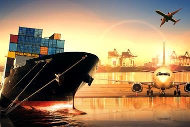 Container shipping and airfreight