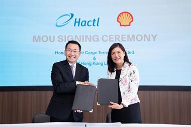Wilson Kwong, Hactl (L) and Anne Yu, Shell