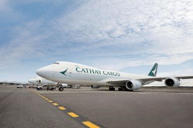 Cathay Cargo aircraft