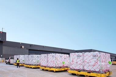 SkyCell 1500X containers handled by IAG Cargo