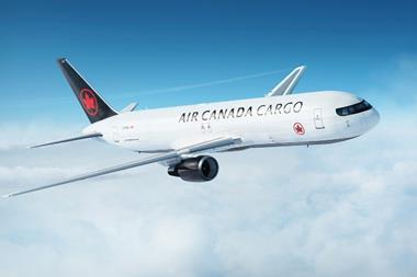 CGI Air Canada B767 freighter. Source: Air Canada