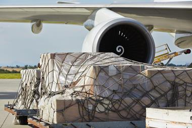 Cargo ready to be loaded