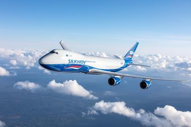 Silkway West Airlines B747-8F. Source: WebCargo